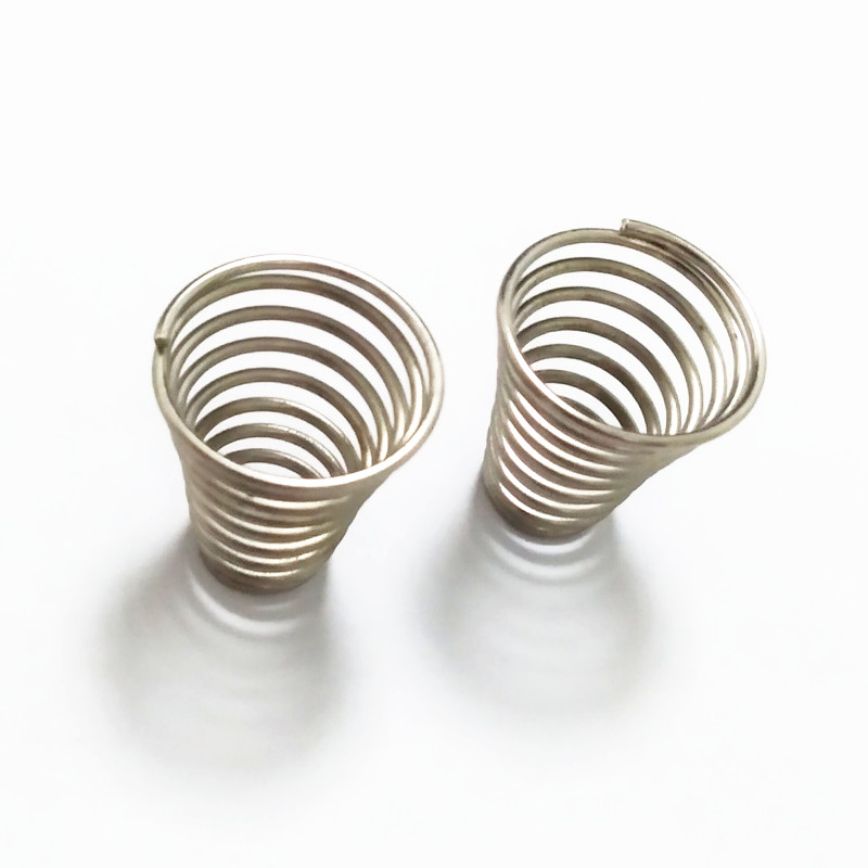 Custom Steel Chrome Plated on Both Sides of Grinding Spiral Compression Spring