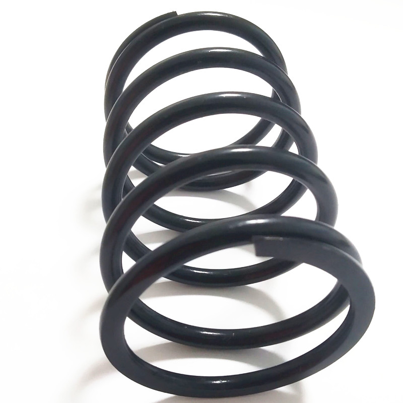 Custom black coating car compression spring 